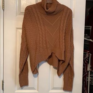 Small Burnt orange turtleneck